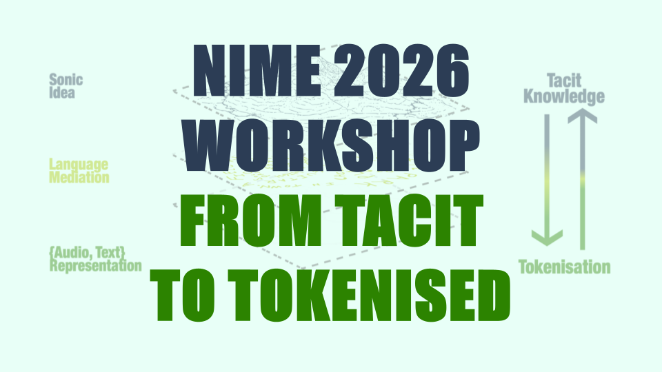 NIME 2026 Workshop Logo
